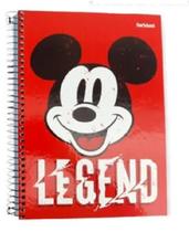 Caderno Mickey Mouse Espiral Universitário 10 Matérias 160fls CAPAS SORTIDAS