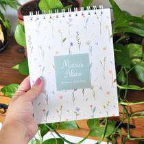 Caderno Minha Rotina Flores do Campo Caderno Minha Rotina Flores do Campo