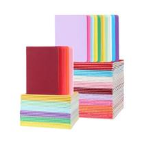 Caderno Mini Colorido 3.5x5 Polegadas 30 Folhas Capa De Papelão Pequeno Presente Material Escolar