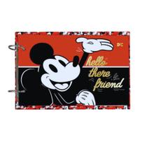 Caderno Mini ficheiro com capa em PVC Cristal- Mickey- DAC