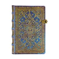 Caderno Mini Paperblanks Azul Pautado 240 Páginas Caderno Mini Paperblanks Azul Pautado 240 Páginas