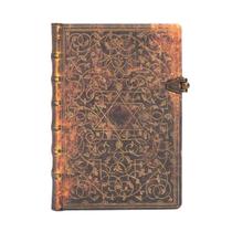 Caderno Mini Paperblanks Groleiro Pautado 240 Páginas