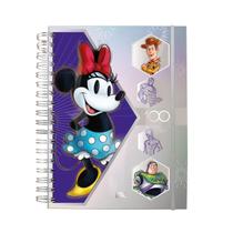 Caderno Mini Smart Disney 100 80 Folhas 10 Divisórias Dac