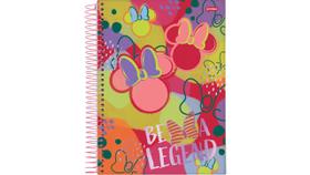 Caderno Minnie Arts Capa Dura Universitário 160fls - Jandaia