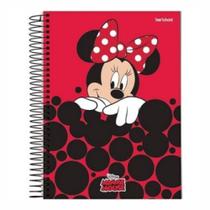 Caderno Minnie Mouse 10 Matérias Espiral Capa Dura 160folhas - Star School