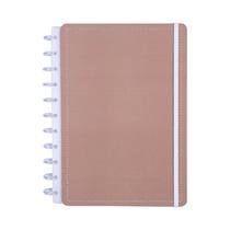 Caderno Mocha 80 Folhas Reposicionáveis Capa Dura M Caderno Mocha 80 Folhas Reposicionáveis Capa Dura M
