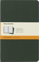 Caderno Moleskine Cahier - Capa Mole Verde Murta - 80 Páginas