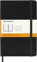 Caderno Moleskine Classic, capa dura, preto médio, 208 páginas