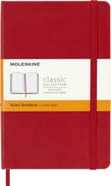 Caderno Moleskine Classic, capa dura, vermelho escarlate médio Caderno Moleskine Classic, capa dura, vermelho escarlate médio