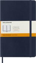 Caderno Moleskine Classic com capa macia azul safira grande