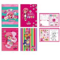 Caderno moranguinho broc 80f 10523
