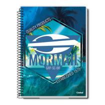 Caderno Mormaii 10 Matérias Espiral Capa Dura Escolar 160F Caderno Mormaii 10 Matérias Espiral Capa Dura Escolar 160F
