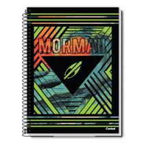 Caderno Mormaii Capa Dura Espira 1 Matéria Escolar Masculino