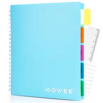 Caderno MOWEE 5 Subject Spiral College Ruled 200 páginas Caderno MOWEE 5 Subject Spiral College Ruled 200 páginas