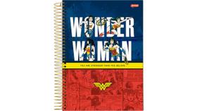 Caderno Mulher Maravilha Capa Dura Univ. 80fls - Jandaia