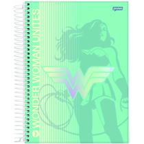 Caderno Mulher Maravilha Verde - 80 Folhas - Jandaia