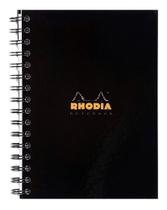 Caderno Notebook A5 Com Espiral Capa Dura Rhodia