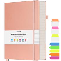 Caderno OFFIGIFT A5 - 320 Páginas, 100gsm - Capa Rosa