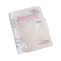 Caderno Organizador A5 Com Argolas Estilo Ins, Capa Interna Em PP Fosco, Diário E Planner Para Caderno Organizador A5 Com Argolas Estilo Ins, Capa Interna Em PP Fosco, Diário E Planner Para