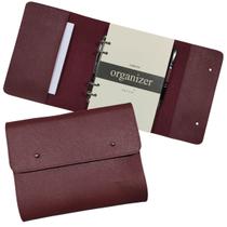 Caderno Organizer 182-R Raffai Couros