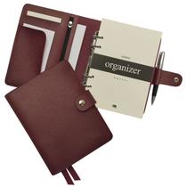 Caderno Organizer 192-R Raffai Couros