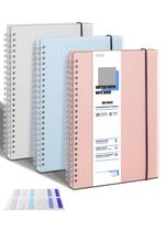 Caderno OWSC Kit com 3 Espirais 21,5 x 28 cm 110 g/m² 160 páginas Caderno OWSC Kit com 3 Espirais 21,5 x 28 cm 110 g/m² 160 páginas