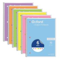 Caderno Oxford Spiral 1 Subject College Ruled 70 folhas