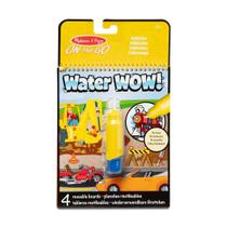 Caderno P/ Colorir + Caneta De Água Veículos -Melissa & Doug Caderno P/ Colorir + Caneta De Água Veículos -Melissa & Doug