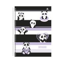 Caderno Pandinha My Friend Escolar Capa Dura 80Fs 1 Matéria Caderno Pandinha My Friend Escolar Capa Dura 80Fs 1 Matéria