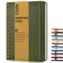 Caderno PAPEJOON A5 Espiral 150 Páginas 100 g/m² Verde Oliva Caderno PAPEJOON A5 Espiral 150 Páginas 100 g/m² Verde Oliva