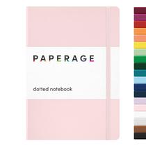 Caderno PAPERAGE Diário pontilhado 160 páginas Blush 14x20cm