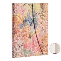 Caderno Paperblanks Anemone Floral Capa Dura Pautado Ultra