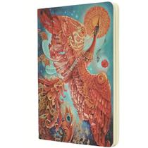 Caderno Paperblanks Cahiers Firebird A5 80 Pág Pautado 15x21cm