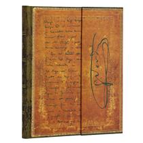 Caderno Paperblanks Verdi, Carteggio 144 Pág Ultra sem Pauta Caderno Paperblanks Verdi, Carteggio 144 Pág Ultra sem Pauta