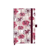 Caderno Papertalk Ótima Micro Coleção Floral Rosa