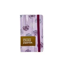 Caderno Papertalk Ótima Mini Coleção Floral Lilás