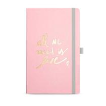 Caderno Papertalk ótima Pautado Maxi Coleção Pink Stone Geometrico 1 ed