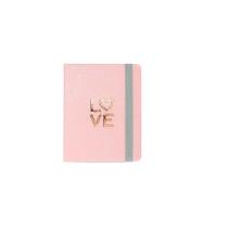 Caderno Papertalk ótima Pautado Slim Coleção Pink Stone Geometrico 1 ed