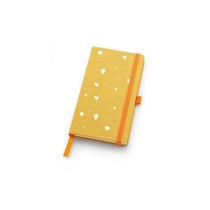 Caderno Papertalk Ótima Pautado Slim Coleção Romantic Amarelo - OTIMA