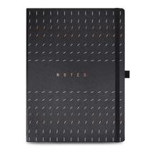 Caderno Papertalk pautado, Ultra, coleção Noir, Traço, 17,5 x 24 cm