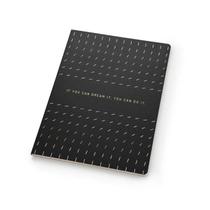 Caderno Papertalk Ultra Flex Pautado Noir - Ótima