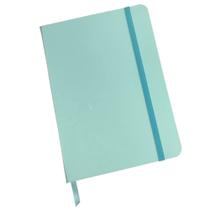 Caderno para Bullet Journal Azul Claro Artesanal 120gm
