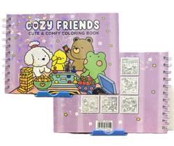 Caderno Para Colorir De Animais Fofinhos Infantil Tamanho A5