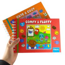 Caderno para Colorir Desenhos Fofos Bichinhos Cute Caderno para Colorir Desenhos Fofos Bichinhos Cute