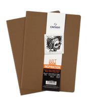 Caderno Para Sketch ART BOOK Inspiration Canson A4 Marrom