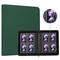 Caderno para Toploader ANIXITECH 128 Cartas Couro PU Verde Caderno para Toploader ANIXITECH 128 Cartas Couro PU Verde