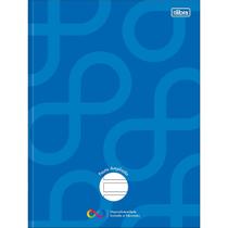 Caderno Pauta Ampliada Brochura Capa Dura Tilibra Neuro 48 Folhas - Azul Claro