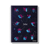 Caderno Pauta Branca pequeno UAU espiral 96 folhas