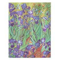 Caderno Pautado Paperblanks Van Gogh Irises Capa Dura Midi