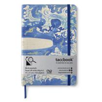 Caderno Pautado taccbook Abstrato Marítimo 14x21 Flex